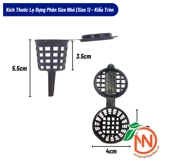 Rọ Đựng Phân Tan Chậm