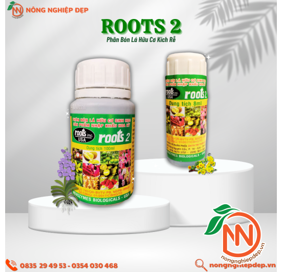 ROOTS 2 - Phân Bón Lá Hữu Cơ Kích Rễ