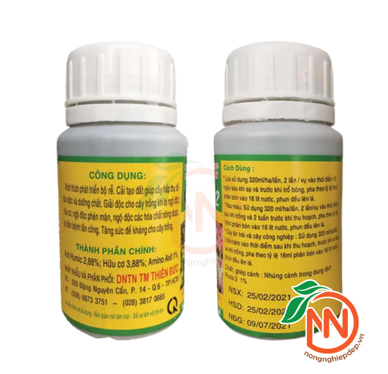 ROOTS 2 - Phân Bón Lá Hữu Cơ Kích Rễ
