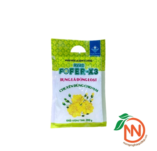 Chất Gây Rụng lá Mai RVAC FOFER X3