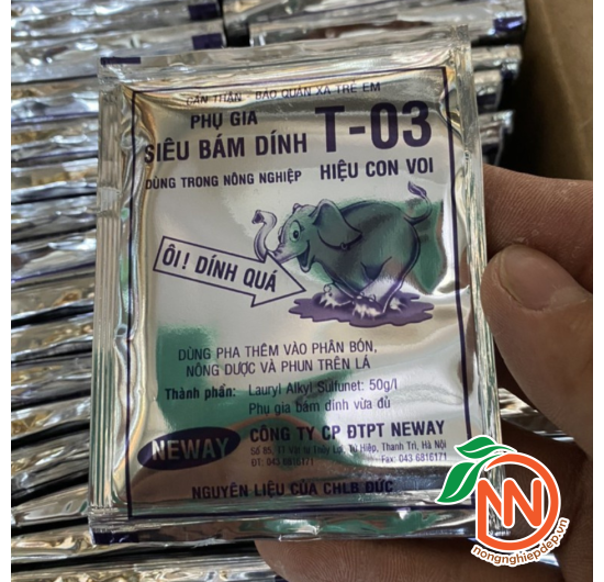 Phụ Gia Siêu Bám Dính T-03 Hiệu Con Voi