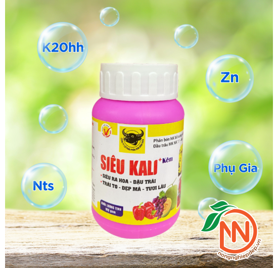 Phân Bón Đầu Trâu Siêu Kali Kẽm - Siêu Ra Hoa, Đậu Trái