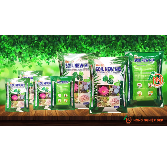 NewZita SOIL NEW MIX | Giá Thể Kiểng Lá, Sen Đá, Xương Rồng 