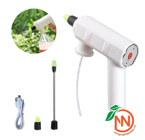 Súng Phun Nước Tự Động - Sung Phun Nước Tích Điện