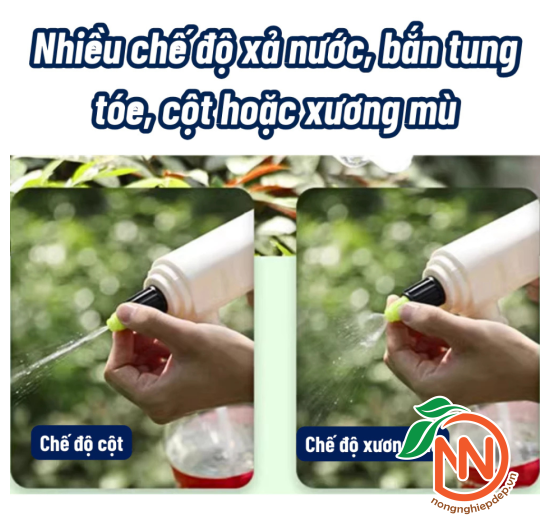 Súng Phun Nước Tự Động - Sung Phun Nước Tích Điện