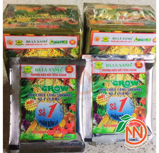 Phân Bón Ba Lá Xanh Super Grow Số 1