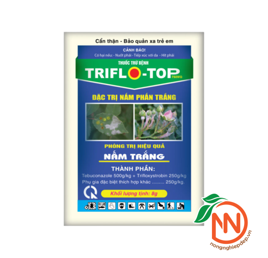 Thuốc Trừ Bệnh TRIFLO-TOP 750WG – Đặc Trị Phấn Trắng