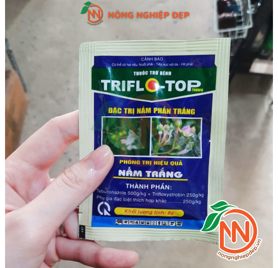 Thuốc Trừ Bệnh TRIFLO-TOP 750WG – Đặc Trị Phấn Trắng