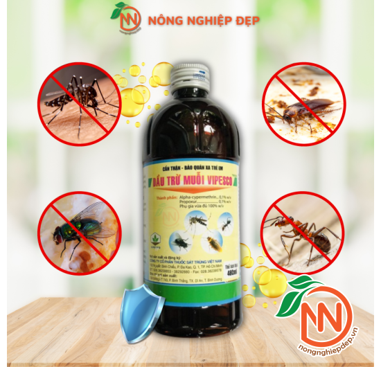 Dầu Trừ Muỗi Vipesco | Thuốc Diệt Trừ Muỗi Và Côn Trùng
