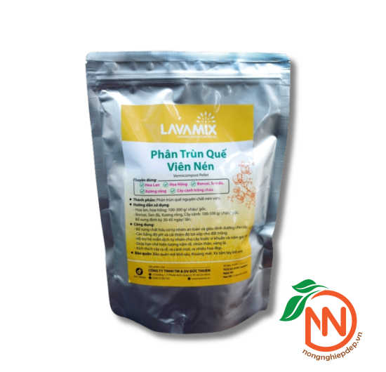Phân Trùn Quế Viên Nén - Lavamix