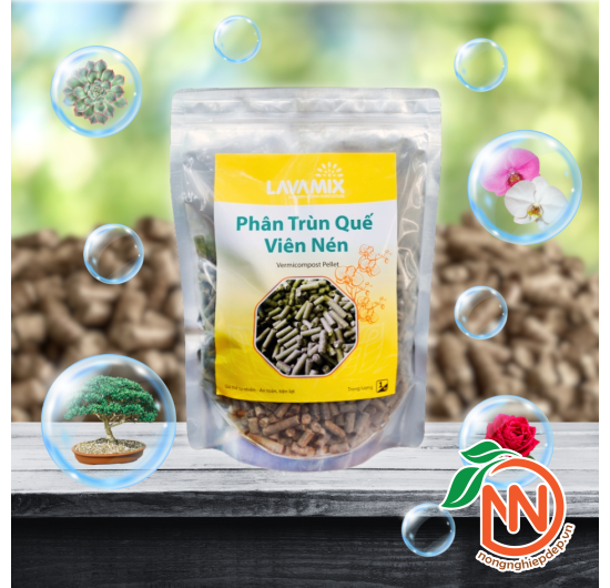 Phân Trùn Quế Viên Nén - Lavamix