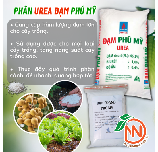 Phân Ure Đạm Phú Mỹ - Phân Ure Chất Lượng Cao