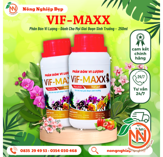 Phân Trùn Quế Nước VIF-MAXX LAVAMIX