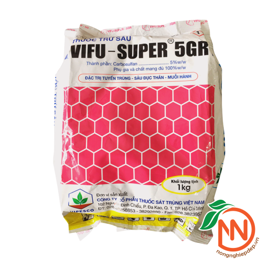 VIFU-SUPER 5GR | Đặc Trị Tuyến Trùng – Sâu Đục - Thân – Muỗi Hành