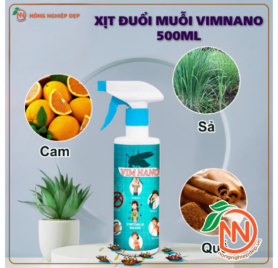 Thuốc Xịt Muỗi - Thằn Lằn VIM NANO | An toàn hiệu quả 