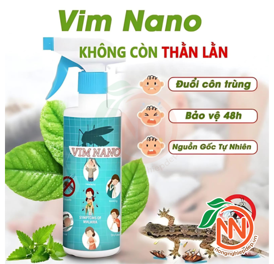 Thuốc Xịt Muỗi - Thằn Lằn VIM NANO | An toàn hiệu quả 
