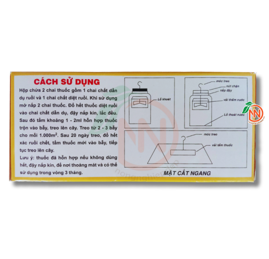VIZUBON-D Thuốc Dẫn Dụ Diệt Ruồi Đục Trái