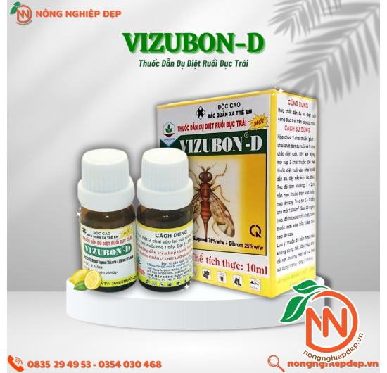 VIZUBON-D Thuốc Dẫn Dụ Diệt Ruồi Đục Trái