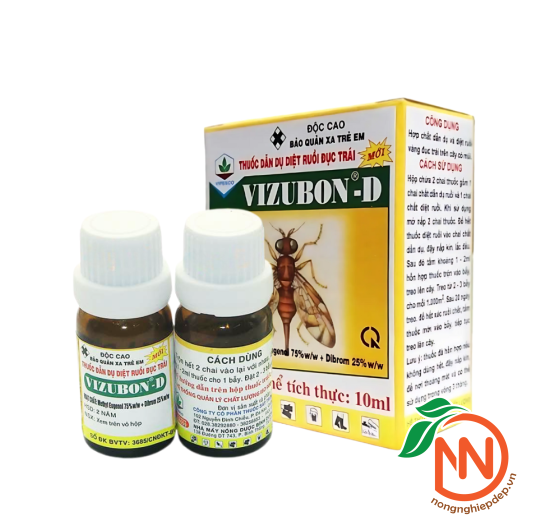 VIZUBON-D Thuốc Dẫn Dụ Diệt Ruồi Đục Trái