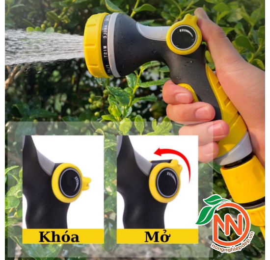 Vòi Xịt Nước Cầm Tay 10 Chế Độ